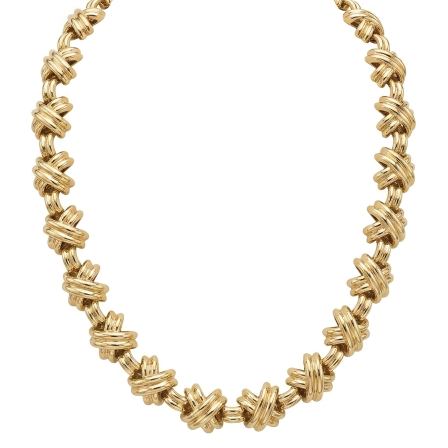 18K T&Co. Paloma Picasso Signature X Necklace